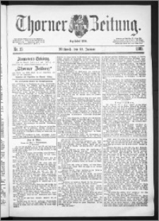 Thorner Zeitung 1889, Nr. 19