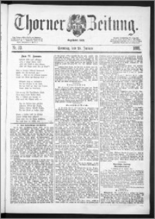 Thorner Zeitung 1889, Nr. 23