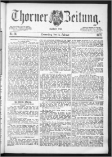 Thorner Zeitung 1889, Nr. 38