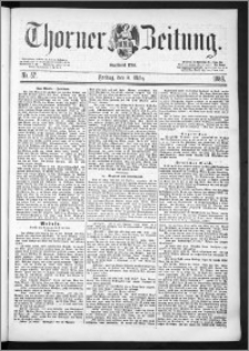 Thorner Zeitung 1889, Nr. 57