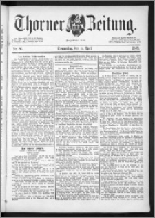 Thorner Zeitung 1889, Nr. 86