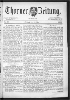 Thorner Zeitung 1889, Nr. 113