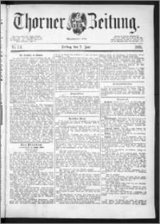 Thorner Zeitung 1889, Nr. 131