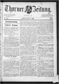 Thorner Zeitung 1889, Nr. 144 + Beilage