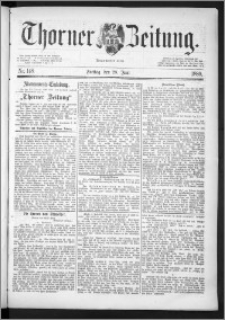 Thorner Zeitung 1889, Nr. 148