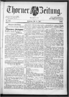 Thorner Zeitung 1889, Nr. 168 + Beilage