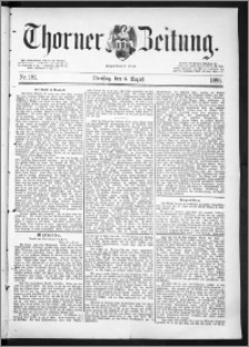 Thorner Zeitung 1889, Nr. 181