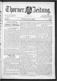 Thorner Zeitung 1889, Nr. 195