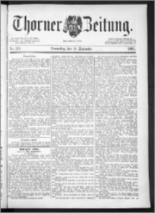 Thorner Zeitung 1889, Nr. 213