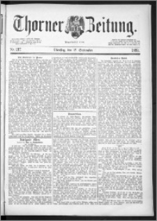 Thorner Zeitung 1889, Nr. 217