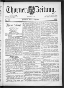 Thorner Zeitung 1889, Nr. 221