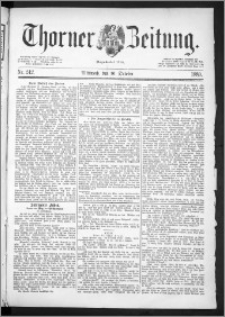 Thorner Zeitung 1889, Nr. 242