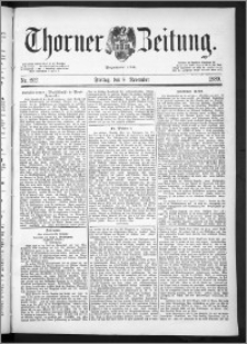 Thorner Zeitung 1889, Nr. 262