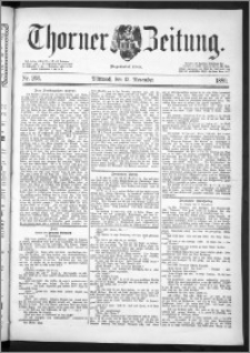 Thorner Zeitung 1889, Nr. 266