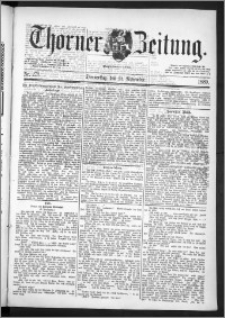 Thorner Zeitung 1889, Nr. 273