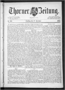 Thorner Zeitung 1889, Nr. 295 + Beilage