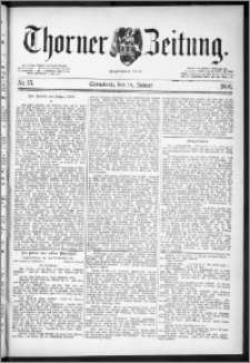 Thorner Zeitung 1890, Nr. 15