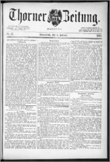 Thorner Zeitung 1890, Nr. 33