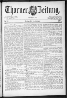 Thorner Zeitung 1890, Nr. 38