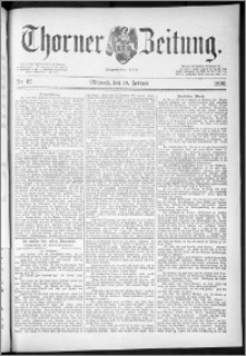 Thorner Zeitung 1890, Nr. 42