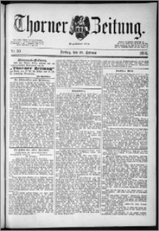 Thorner Zeitung 1890, Nr. 50