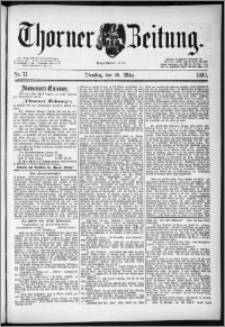 Thorner Zeitung 1890, Nr. 71