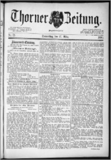 Thorner Zeitung 1890, Nr. 73