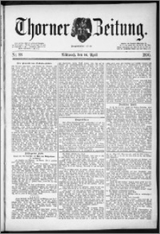 Thorner Zeitung 1890, Nr. 88