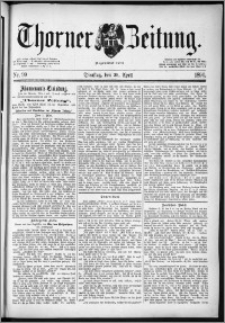 Thorner Zeitung 1890, Nr. 99