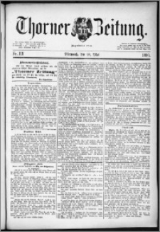 Thorner Zeitung 1890, Nr. 121