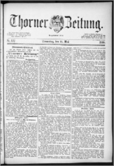 Thorner Zeitung 1890, Nr. 122