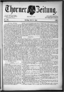 Thorner Zeitung 1890, Nr. 135