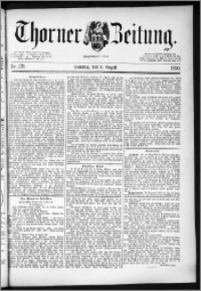 Thorner Zeitung 1890, Nr. 179