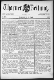 Thorner Zeitung 1890, Nr. 190