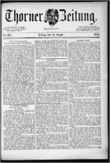 Thorner Zeitung 1890, Nr. 195