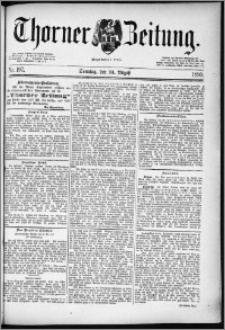 Thorner Zeitung 1890, Nr. 197