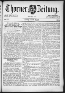 Thorner Zeitung 1890, Nr. 201