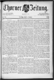 Thorner Zeitung 1890, Nr. 246