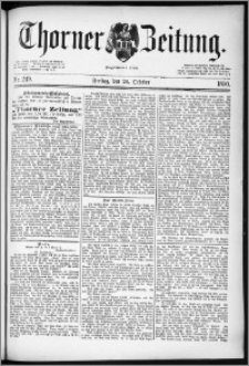 Thorner Zeitung 1890, Nr. 249