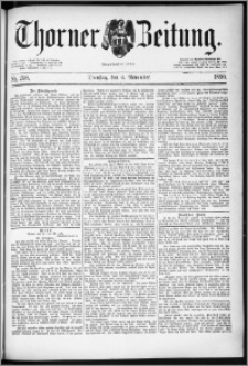 Thorner Zeitung 1890, Nr. 258