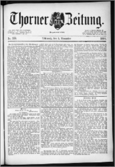 Thorner Zeitung 1890, Nr. 259