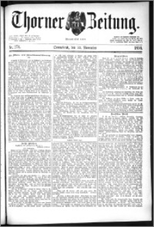 Thorner Zeitung 1890, Nr. 274