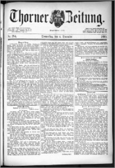 Thorner Zeitung 1890, Nr. 284