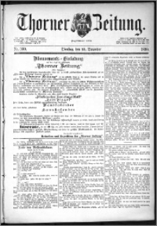 Thorner Zeitung 1890, Nr. 300 + Beilage