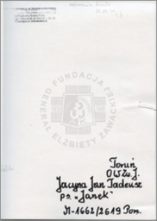 Jacyna Jan Tadeusz