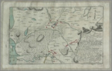 Plan der Affairen bey Golnow und Sargelow zwischen den Rusie und Prusie Truppen in Monath October An. 1761