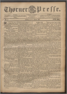 Thorner Presse 1900, Jg. XVIII, Nr. 47 + Beilage
