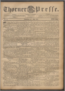 Thorner Presse 1900, Jg. XVIII, Nr. 50 + Beilage, Extrablatt
