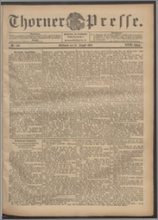 Thorner Presse 1900, Jg. XVIII, Nr. 189 + Beilage
