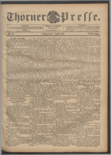 Thorner Presse 1900, Jg. XVIII, Nr. 191 + Beilage